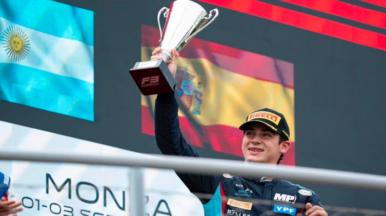 Franco Colapinto correrá en la F2 la próxima temporada