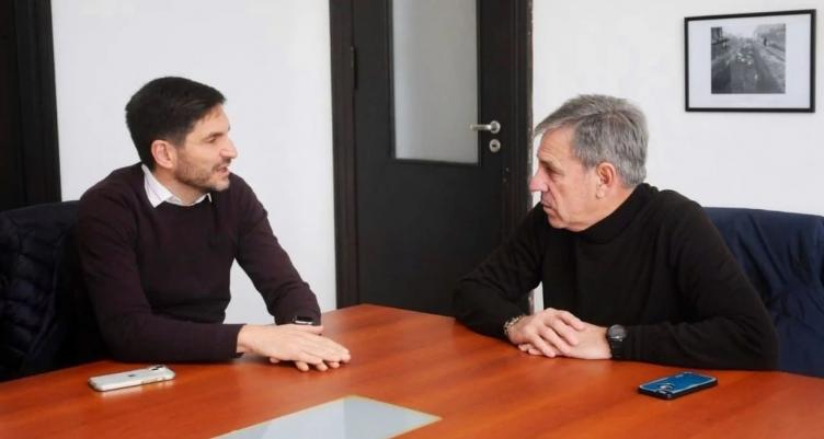 Pullaro visitó al intendente de Santa Fe para hablar de temas políticos