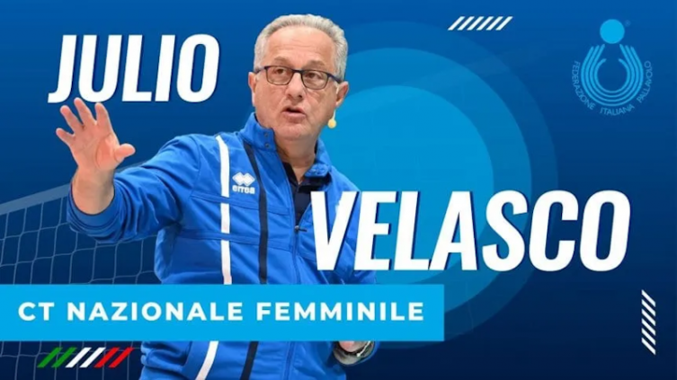 Julio Velasco será el entrenador del seleccionado femenino de vóley de Italia