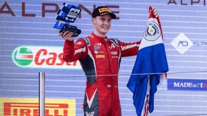 Franco Colapinto tendrá un rival sudamericano: el paraguayo Joshua Duerksen correrá en la F2