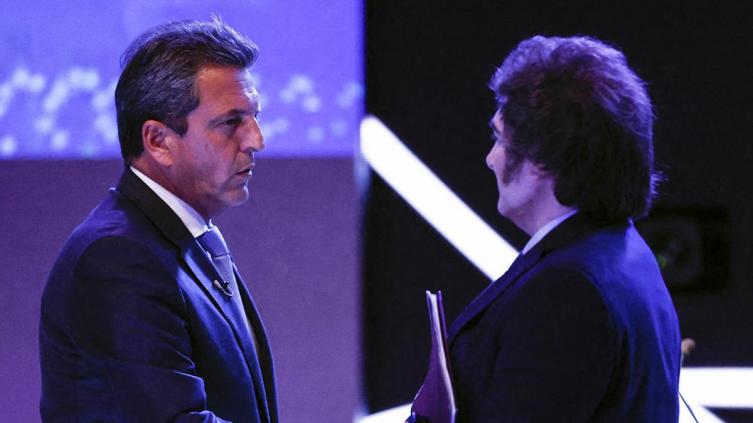 Cómo llegan Massa y Milei al debate, a una semana del balotaje presidencial