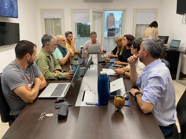 Precipitaciones: el intendente Jatón encabezó una reunión de gabinete