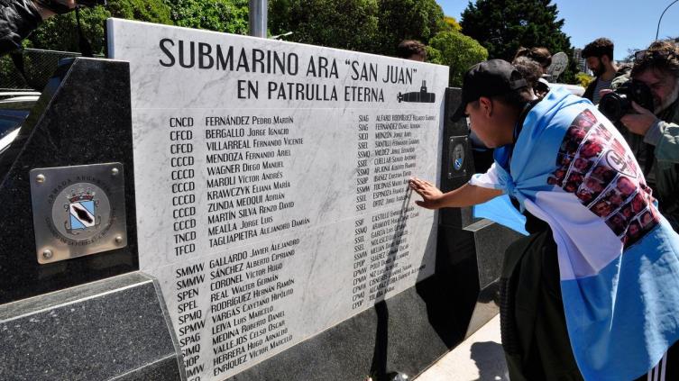 Se cumplen seis años del hundimiento del ARA San Juan en el que murieron 44 tripulantes
