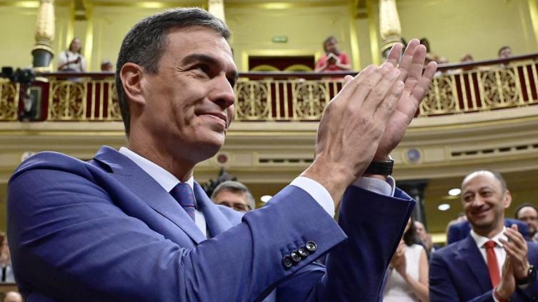 Pedro Sánchez fue reelegido como presidente del Gobierno