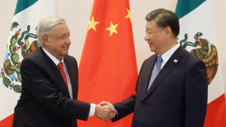 López Obrador y Xi acordaron llevar las relaciones entre México y China