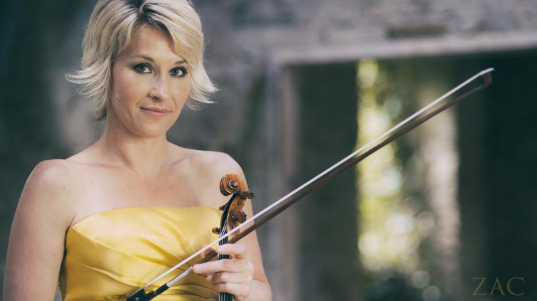 La violinista austrohúngara Édua Zádory actuará con la Sinfónica de Santa Fe