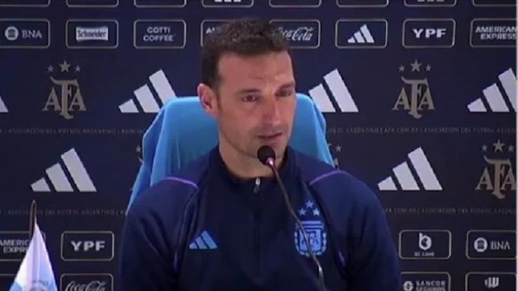 Lionel Scaloni dejó en duda su continuidad  en la Selección
