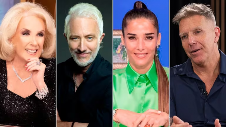 Los invitados de: Mirtha Legrand, Andy Kusnetzoff, Fantino y Juana Viale 