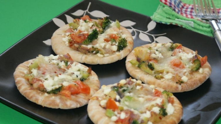 Minipizzas en sartén para el fin de semana