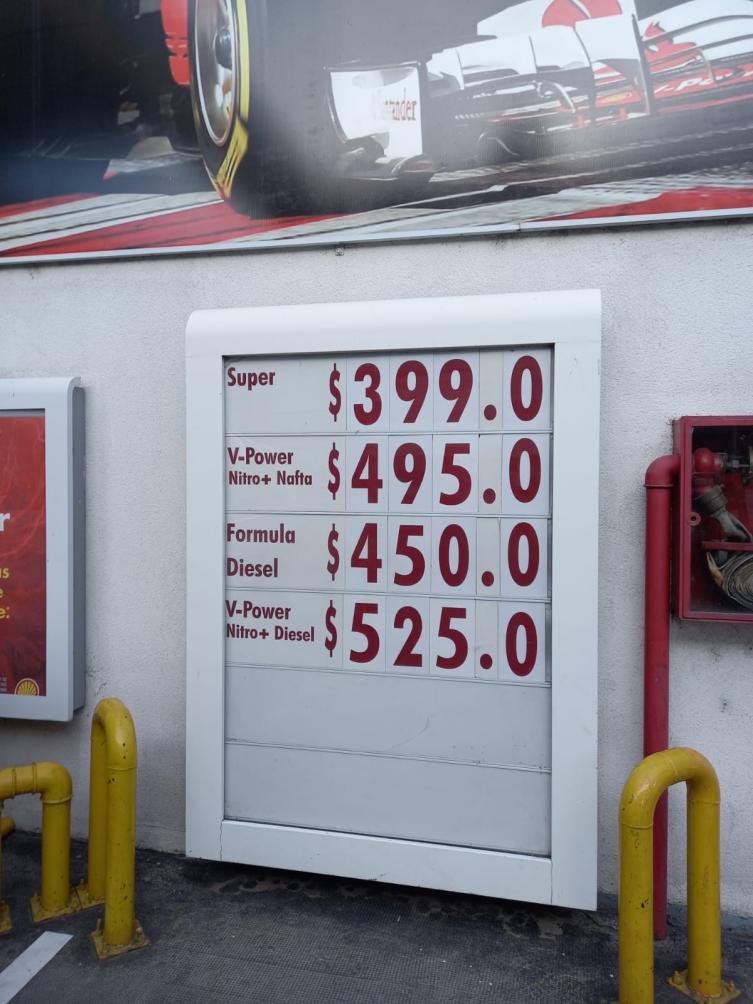Axion y Shell se acoplaron a los aumentos de YPF: cómo quedaron los precios en Santa Fe
