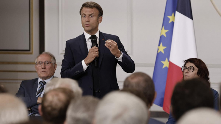 Macron se declaró 