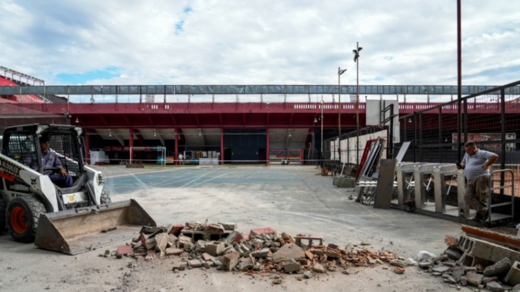 Newell ´s inició las obras para la construcción de la nueva tribuna
