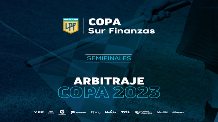 LPF: árbitros para la jornada de semifinales