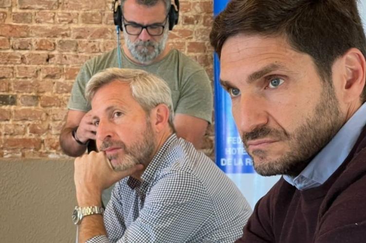Acompañados por sus futuros gabinetes, Pullaro y Frigerio se reúnen en Paraná