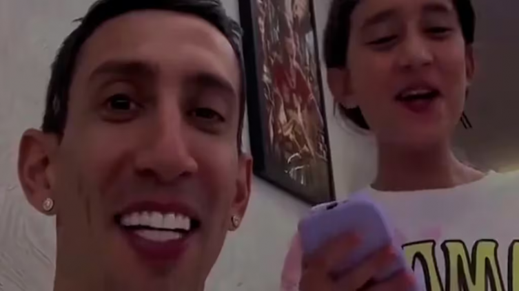 Ángel Di María y un guiño a Rosario Central