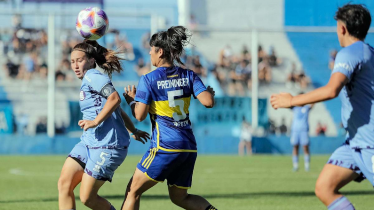 Copa de la Liga femenina: Boca le ganó a Belgrano en la primera final