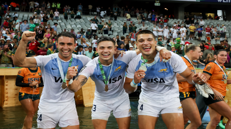 Los Pumas 7 vencieron a Australia y se consagraron campeones