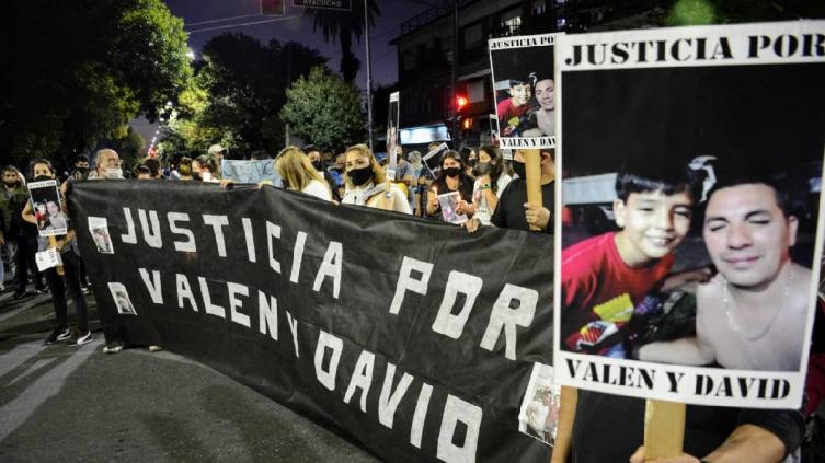 Empezó el juicio por la picada mortal en la que murieron David y Valentino Pizorno