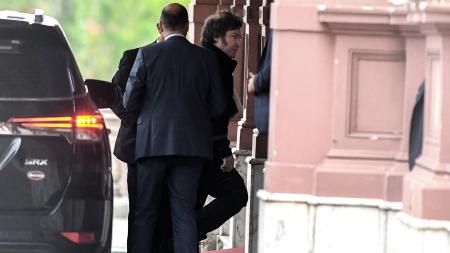 Milei se reúne con los gobernadores en la Casa Rosada