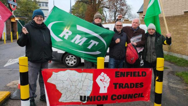 Trabajadores del subte de Londres convocaron a huelgas para el comienzo de año