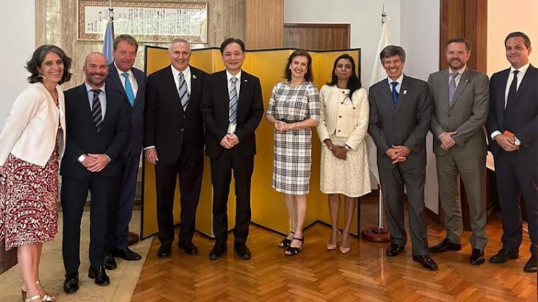 Se analizó con embajadores del G7 el estado del acuerdo Mercosur-UE