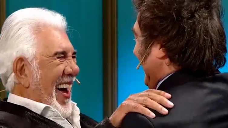 Javier Milei se emocionó al escuchar a Lavié en el programa de Mirtha Legrand