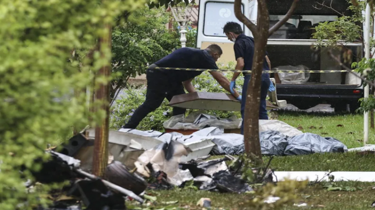 Tragedia en Brasil: cinco muertos al caer una avioneta