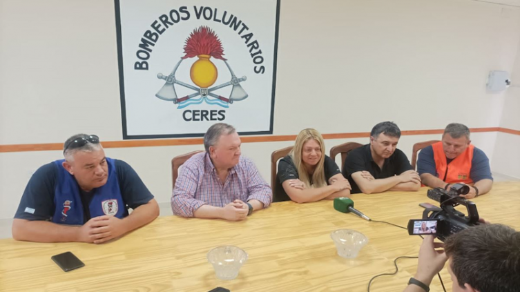 El Senador Michlig se reunió con el Comité de Crisis y anunció la visita de Pullaro