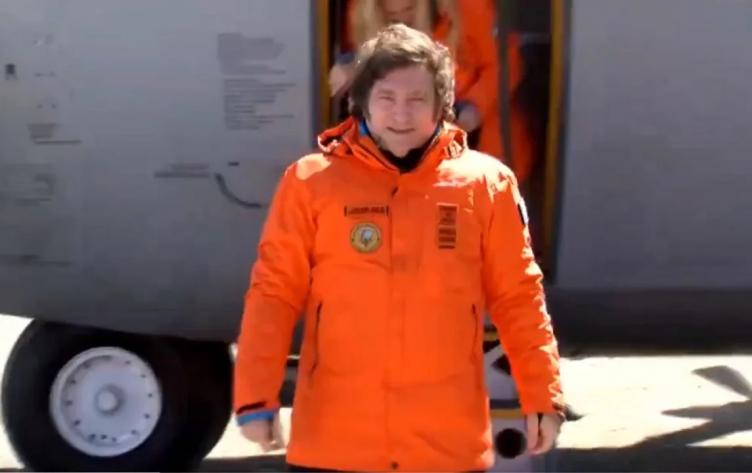 Javier Milei llegó a la Antártida para impulsar un programa de control ambiental