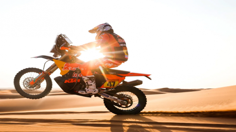 Benavides ganó la tercera etapa del Rally Dakar en motos