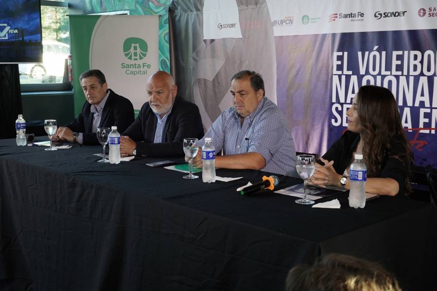 Santa Fe se prepara para recibir a la Liga Nacional de Voleibol Masculina