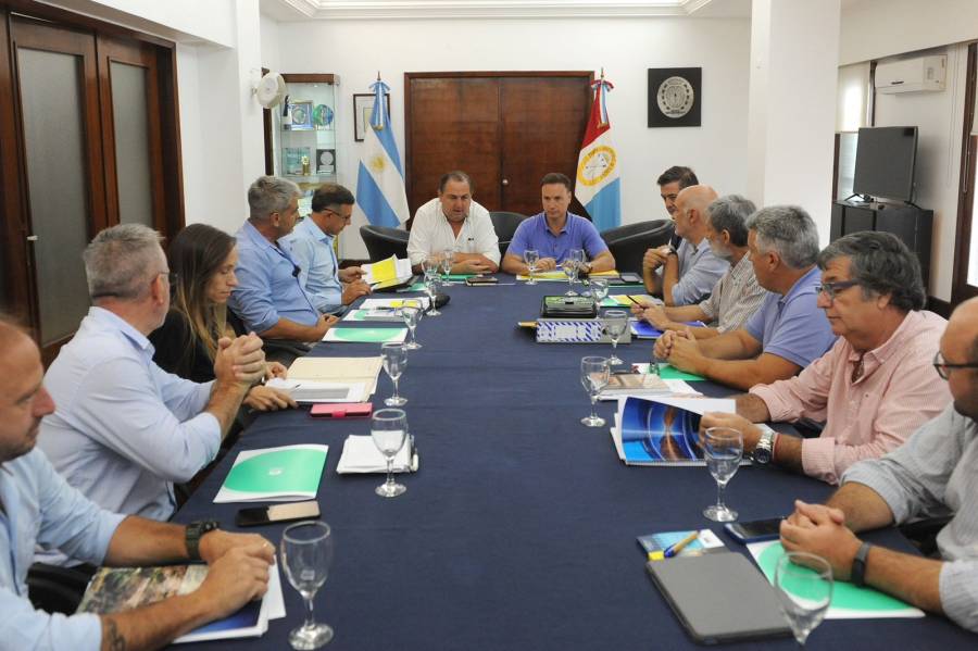 Acuerdo Capital: Poletti y Enrico diagraman cómo continúa la obra pública 