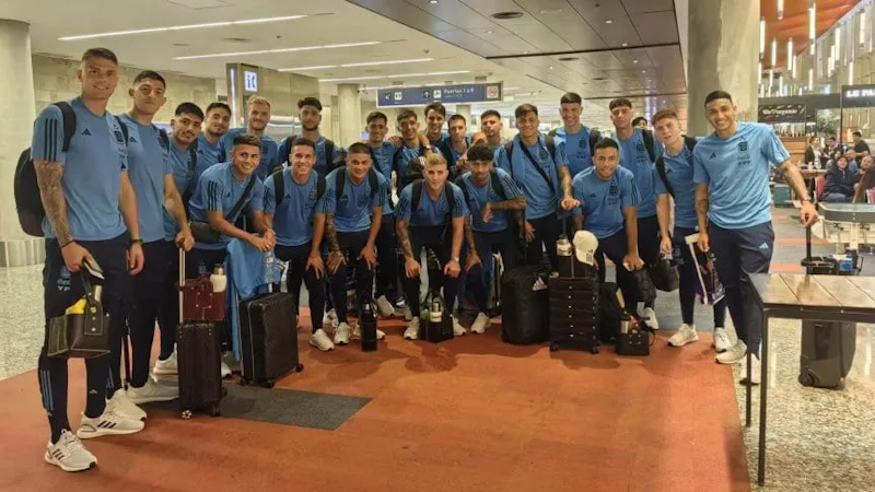 La Selección Argentina Sub 23 está en Venezuela para el Preolímpico