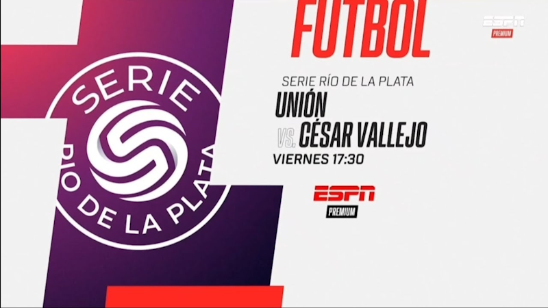 Unión vs. César Vallejo, por la Serie Río de la Plata: hora y TV