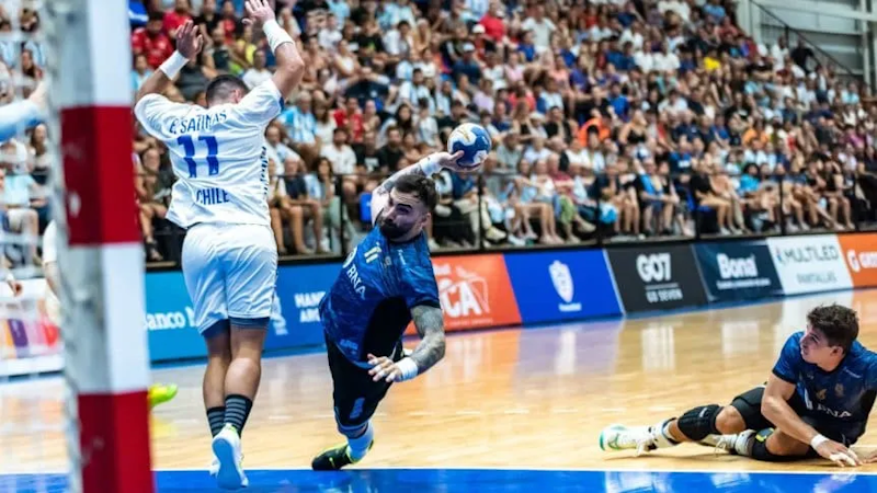 Los Gladiadores perdieron con Chile en el Torneo Sur-Centro