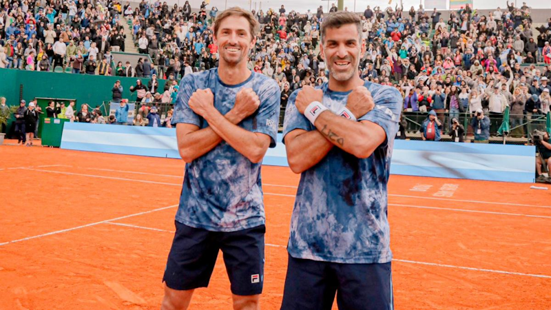 Davis: Andrés Molteni ingresa por el lesionado Horacio Zeballos