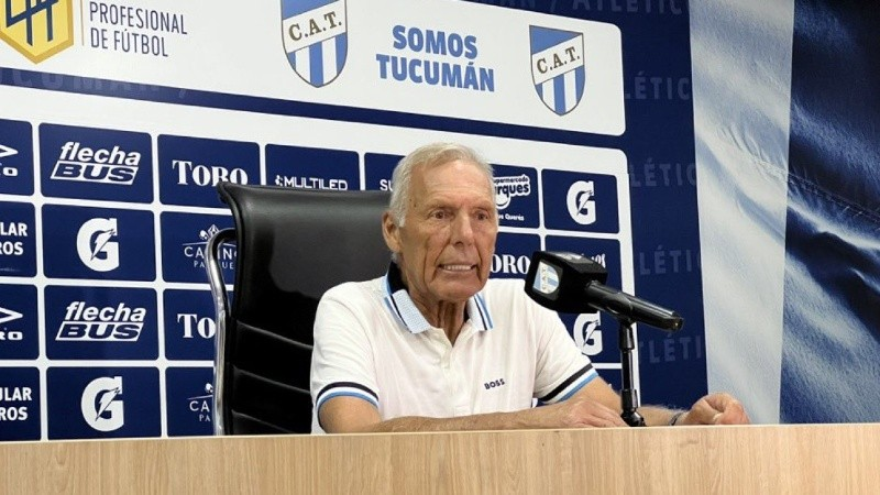 Miguel Russo tras el empate en Tucumán