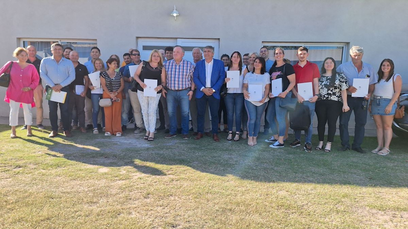 Se firmaron 10 convenios del Plan Incluir 