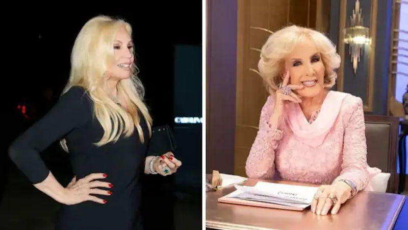 Mirtha Legrand saludó a Susana Giménez por sus 80 años