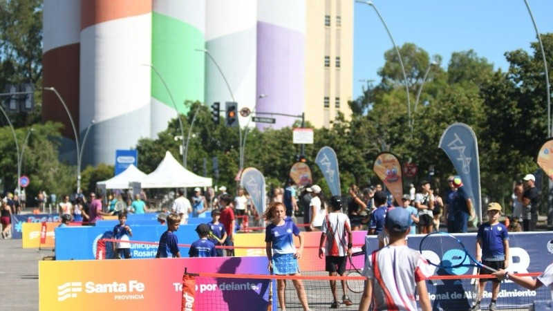 Copa Davis en Rosario: la cuenta regresiva en Calle recreativa