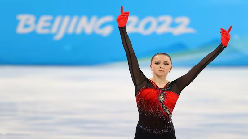 La patinadora rusa Kamila Valieva con dura sanción por dopaje 