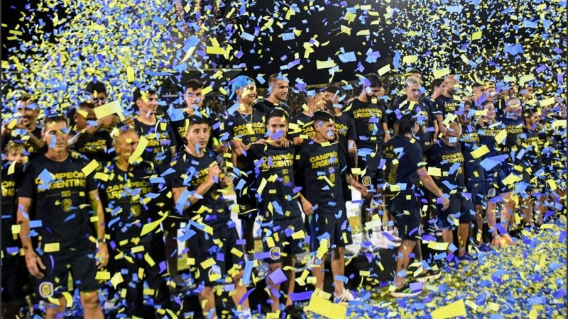 Central festejó la estrella en el Gigante