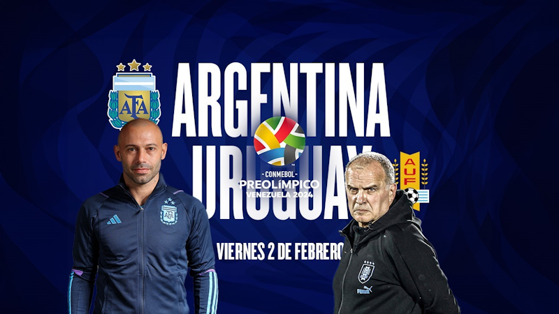 Argentina Sub 23 vs. Uruguay, por el Preolímpico: hora y TV