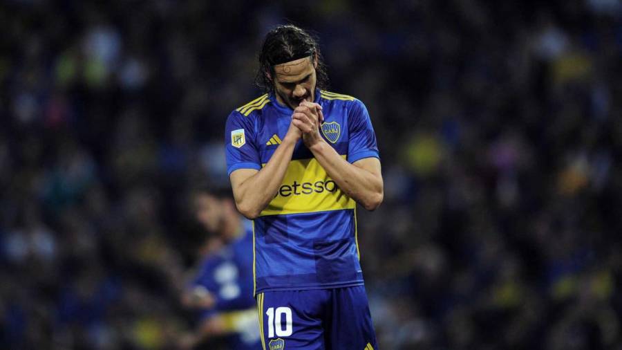 Cavani quedó descartado para el partido con Tigre