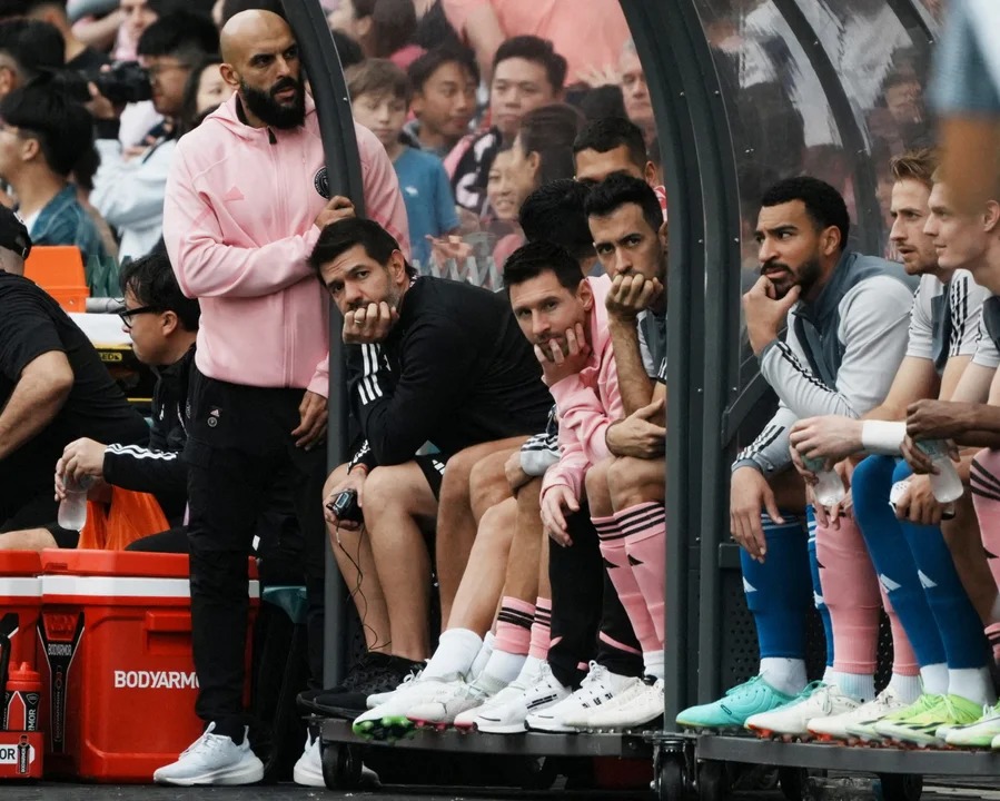 Inter Miami venció a Hong Kong sin Messi y se fue silbado por los hinchas del estadio
