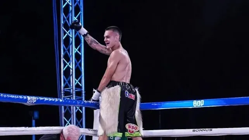 Alan Crenz ganó por nocaut en Gálvez