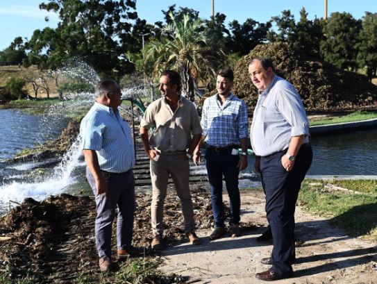 La Municipalidad recuperó gran parte del lago del Parque Sur y se habilitaron los deportes náuticos