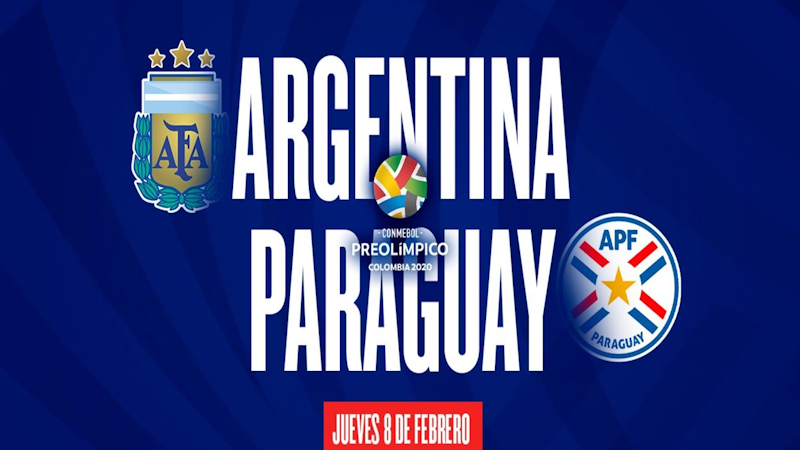 Argentina Sub 23 vs. Paraguay, por el Preolímpico: hora y TV
