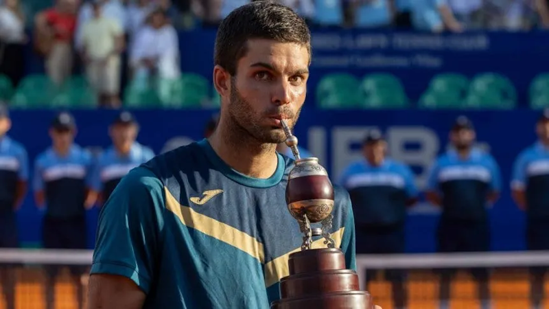 IEB+ Argentina Open: Facundo Díaz Acosta venció a Nicolás Jarry en la final