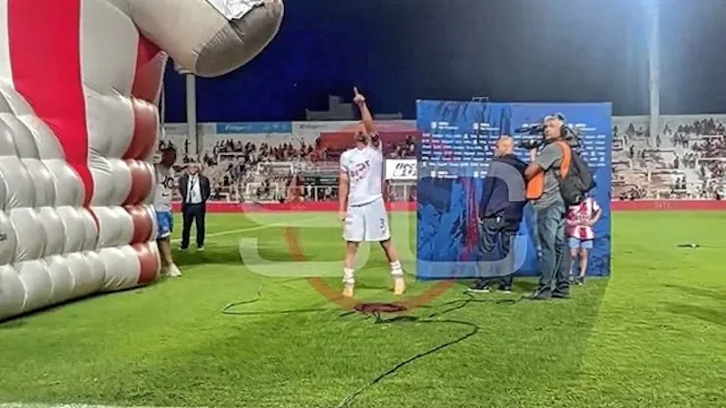 Corvalán se cruzó con un plateísta de Unión